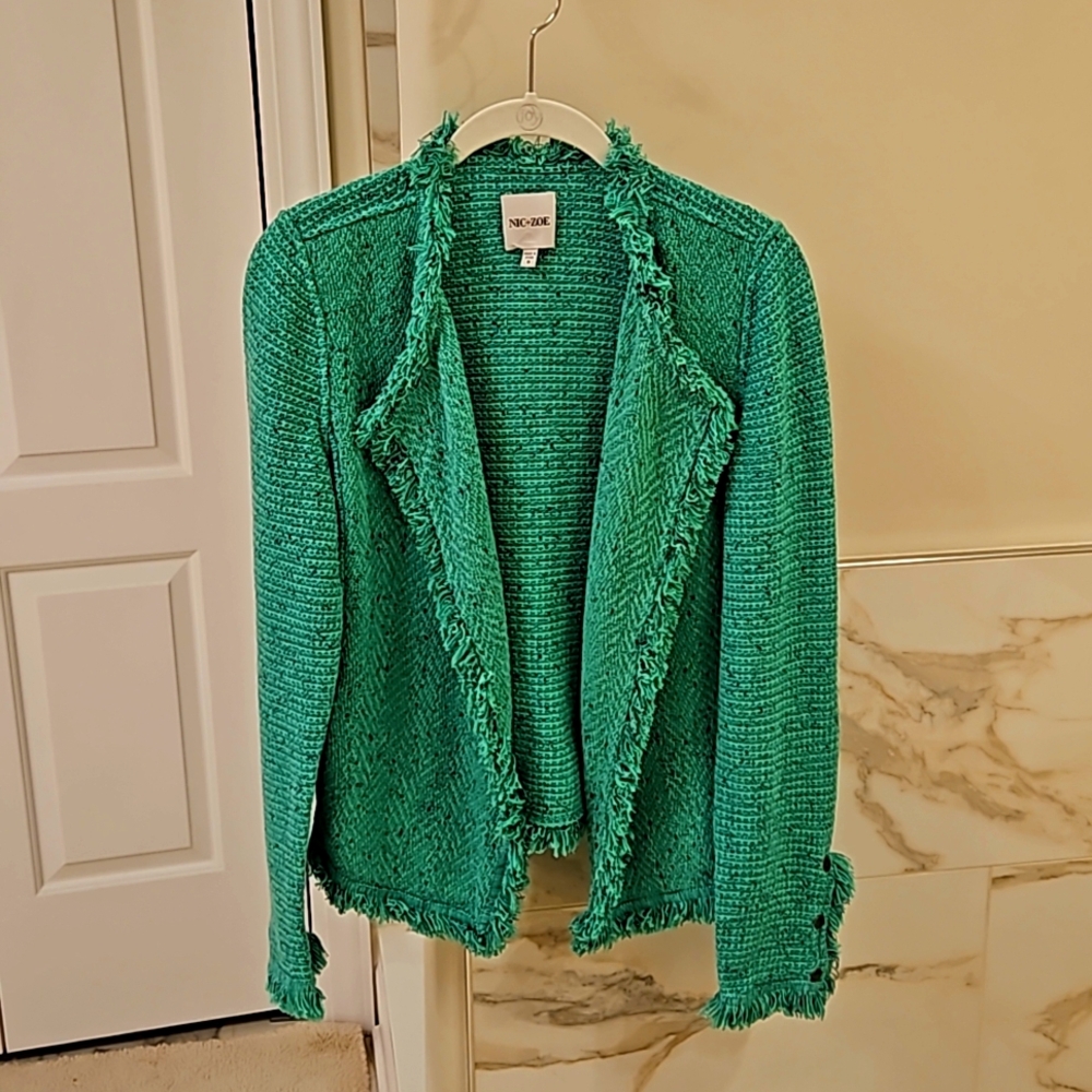 Nic + Zoe Michaela Fringe Mix Jacket